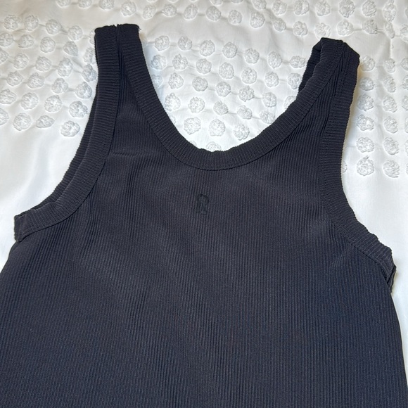 Cara Loren Active Ribbed Tank Top Black Small - Picture 7 of 8